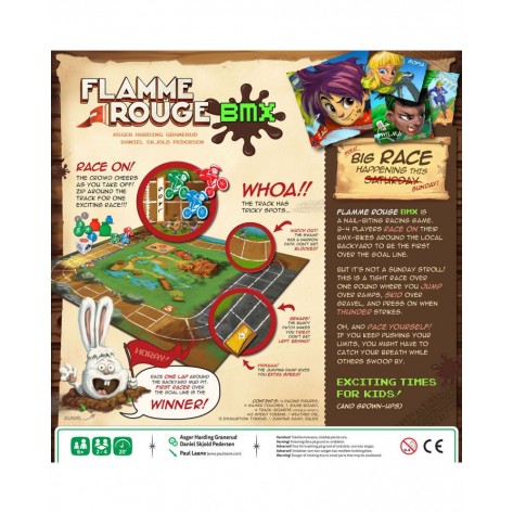 Настолна игра Flamme Rouge BMX - Семейна