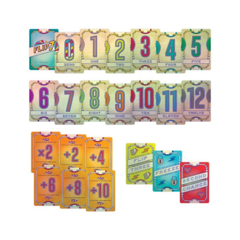 Настолна игра Flip 7 Deluxe - Парти