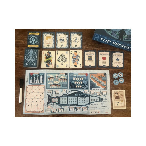 Настолна игра Flip Voyage - Стратегическа