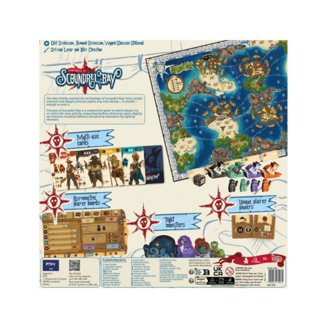 Настолна игра Fortunes of Scoundrel Bay - Тематична