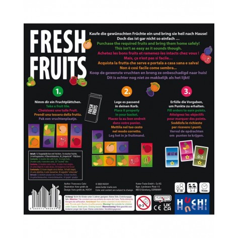 Настолна игра Fresh Fruits - Семейна
