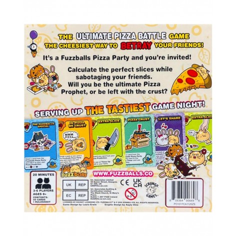 Настолна игра Fuzzballs Pizza Thief - Парти