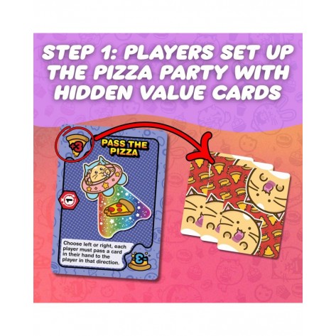 Настолна игра Fuzzballs Pizza Thief - Парти