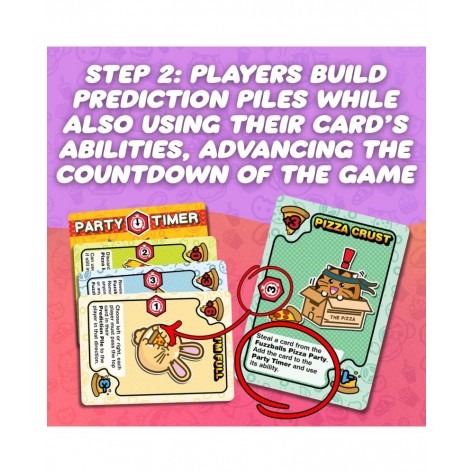 Настолна игра Fuzzballs Pizza Thief - Парти
