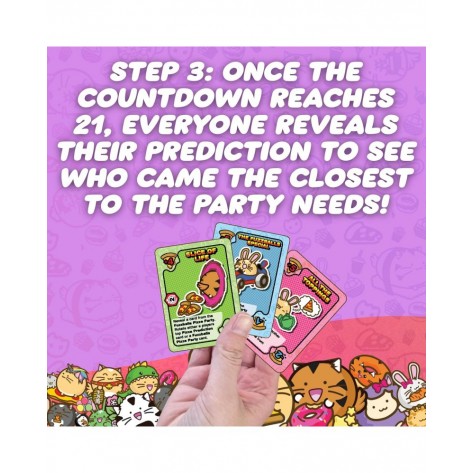 Настолна игра Fuzzballs Pizza Thief - Парти