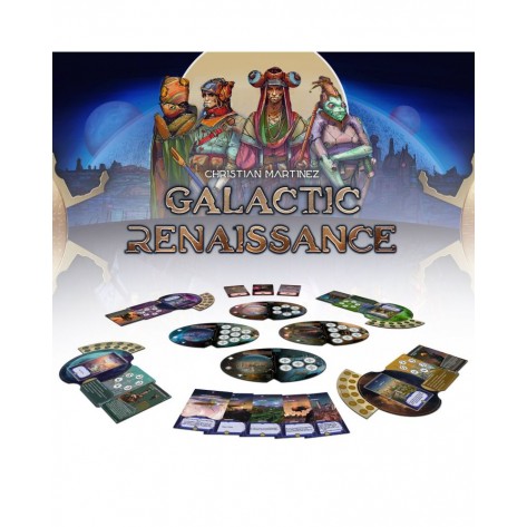 Настолна игра Galactic Renaissance (Kickstarter Edition) - Стратегическа