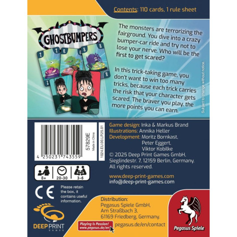 Настолна игра Ghostbumpers - Семейна
