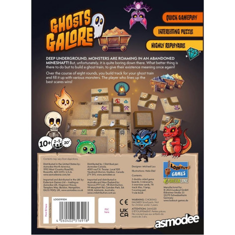 Настолна игра Ghosts Galore - Семейна