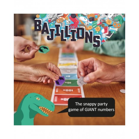 Настолна игра Ginger Fox Bajillions Family Party Game - Парти