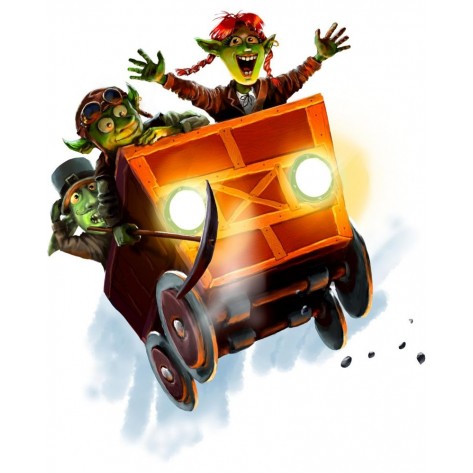 Настолна игра Goblin Coaster - Семейна
