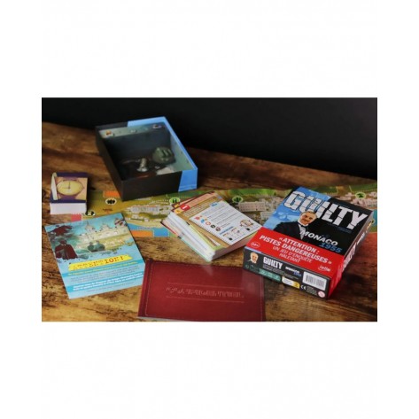 Настолна игра Guilty: Monaco 1955 - Тематична