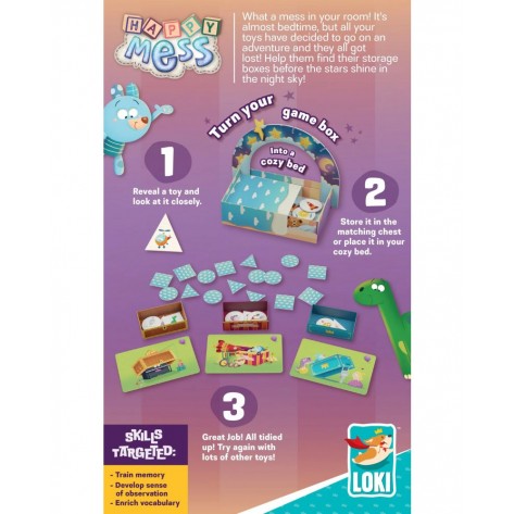 Настолна игра Happy Mess - Детскa