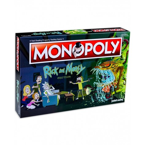  Настолна игра Hasbro Monopoly - Rick and Morty Edition