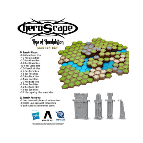 Настолна игра Heroscape: Age of Annihilation Master Set - Тематична