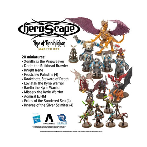 Настолна игра Heroscape: Age of Annihilation Master Set - Тематична