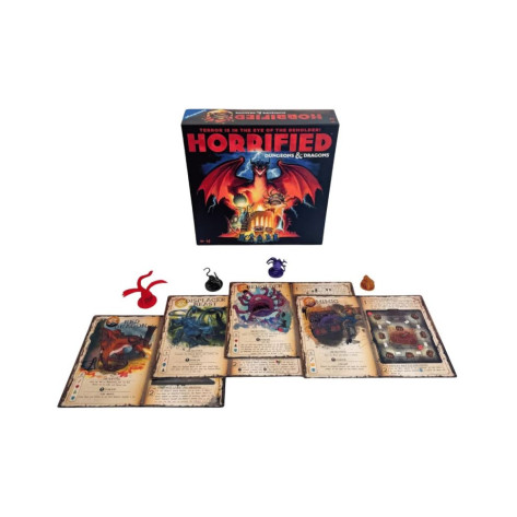 Настолна игра Horrified: Dungeons & Dragons - Кооперативна
