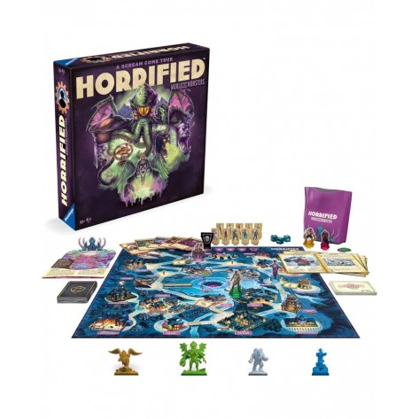 Настолна игра Horrified: World of Monsters - Семейна