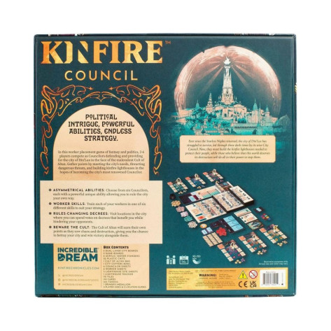 Настолна игра Kinfire Council - Стратегическа