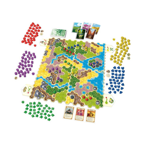 Настолна игра Kingdom Builder: Anniversary Edition - Стратегическа