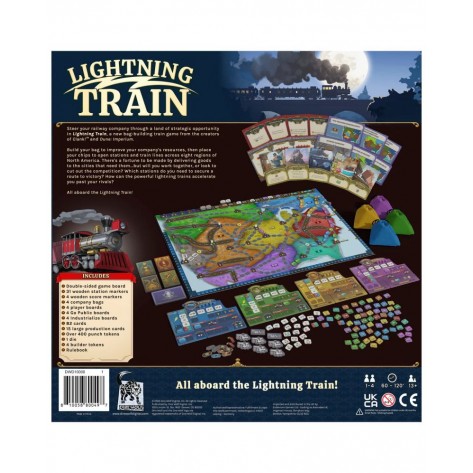 Настолна игра Lightning Train - Стратегическа