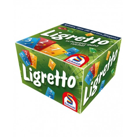 Настолна игра Ligretto card game: Green set - Семейна