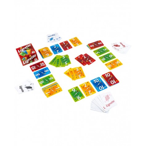 Настолна игра Ligretto Card Game: Red Set - Семейна