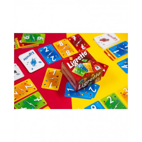 Настолна игра Ligretto Card Game: Red Set - Семейна