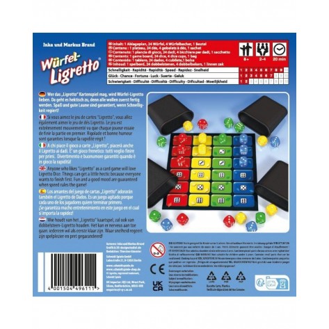Настолна игра Ligretto Dice - Семейна
