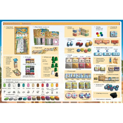 Настолна игра Marrakesh (Essential Edition) - стратегическа