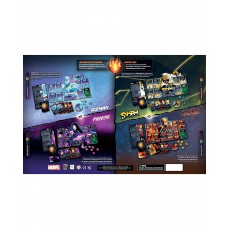 Настолна игра  Marvel Dice Throne: X-Men Box 1 (Iceman, Psylocke, Storm, Wolverine) - Семейна