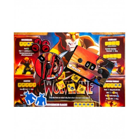 Настолна игра  Marvel Dice Throne: X-Men Box 1 (Iceman, Psylocke, Storm, Wolverine) - Семейна