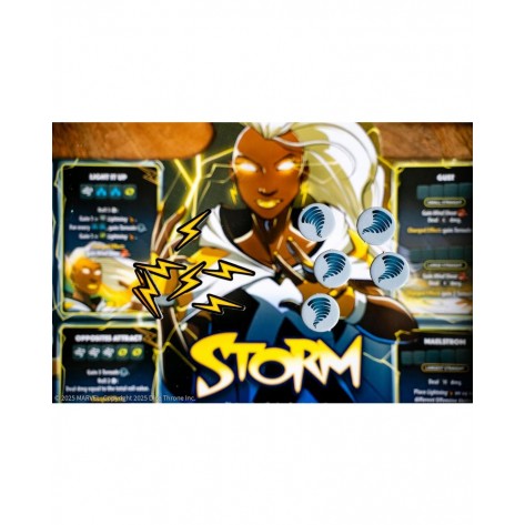 Настолна игра  Marvel Dice Throne: X-Men Box 1 (Iceman, Psylocke, Storm, Wolverine) - Семейна