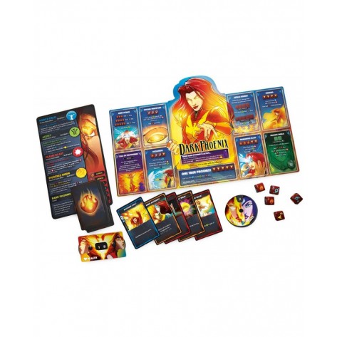 Настолна игра Marvel Dice Throne: X-Men Box 2 (Cyclops, Gambit, Rogue, Jean Grey) - Семейна