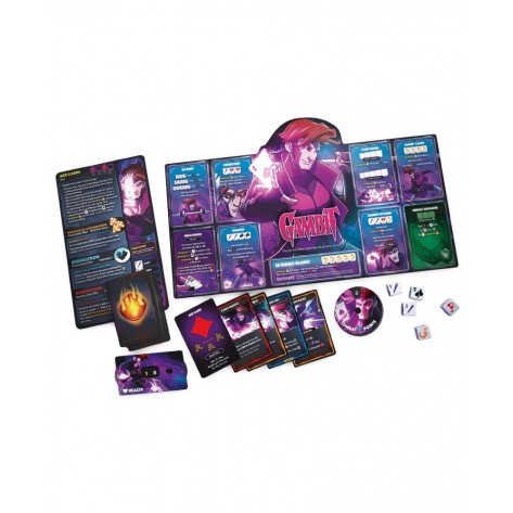 Настолна игра Marvel Dice Throne: X-Men Box 2 (Cyclops, Gambit, Rogue, Jean Grey) - Семейна