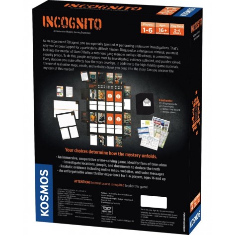 Настолна игра Masters of Crime: Incognito - Кооперативна