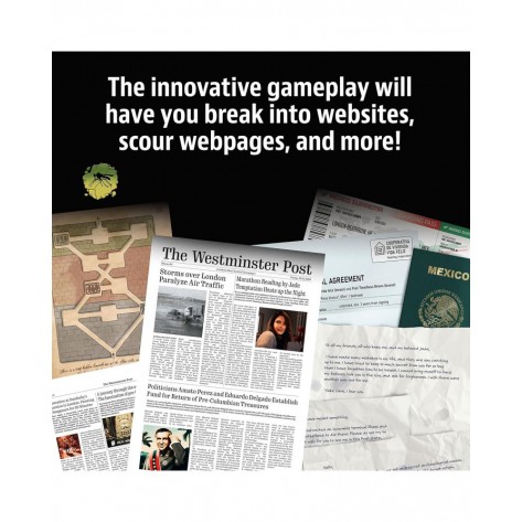 Настолна игра Masters of Crime: Mosquito - Кооперативна