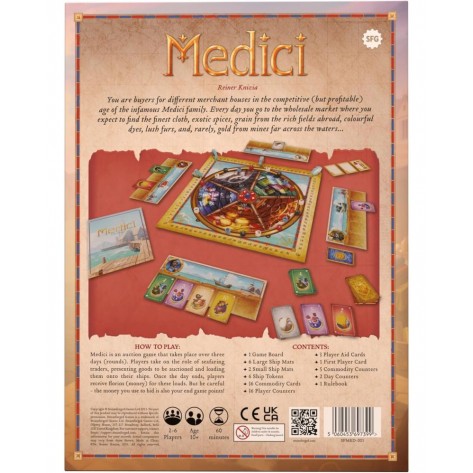 Настолна игра Medici - Стратегическа