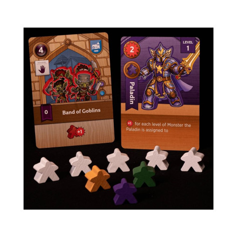 Настолна игра Meeples & Monsters - Стратегическа