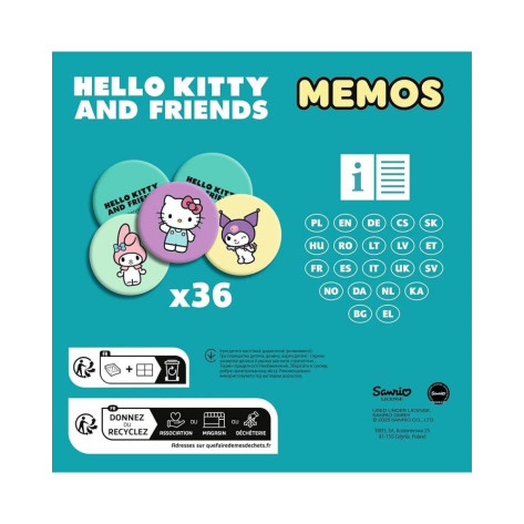 Настолна игра Memos: Hello Kitty - Детска