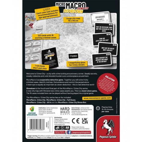 Настолна игра MicroMacro: Crime City - Showdown - Кооперативна