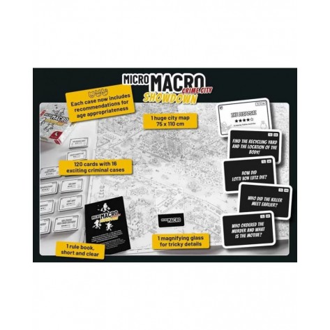 Настолна игра MicroMacro: Crime City - Showdown - Кооперативна