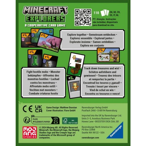 Настолна игра Minecraft: Explorers - Кооперативна