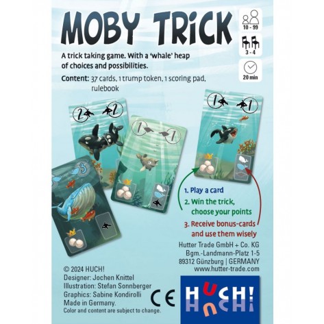 Настолна игра Moby Trick - Семейна