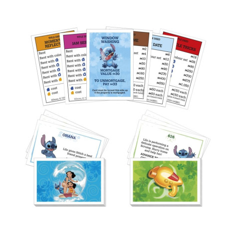 Настолна игра Monopoly: Disney Stitch - Семейна