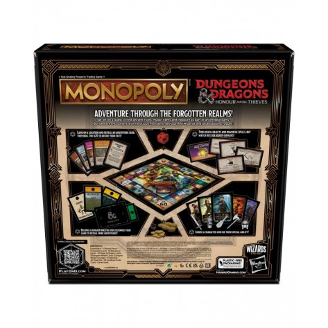 Настолна игра Monopoly Dungeons & Dragons: Honor Among Thieves (English Version)