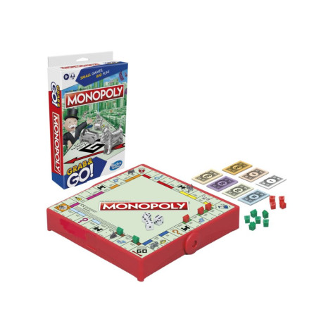 Настолна игра Monopoly: Grab & Go - Семейна