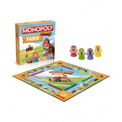 Настолна игра Monopoly Junior: Farm - Детска