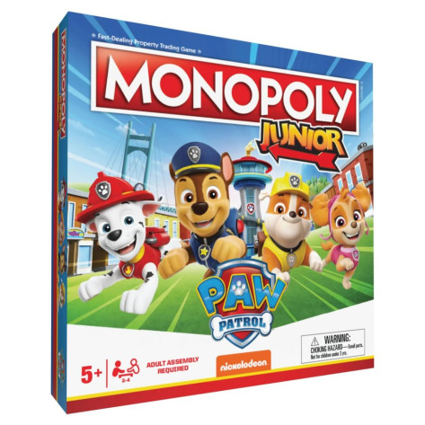 Настолна игра Monopoly Junior: Paw Patrol - Детска