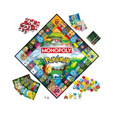 Настолна игра Monopoly: Pokémon - Семейна