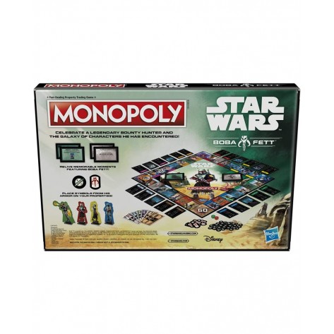 Настолна игра Monopoly: Star Wars (Boba Fett Edition)